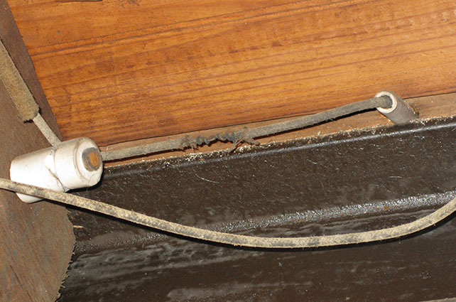 Knob-and-tube rewiring